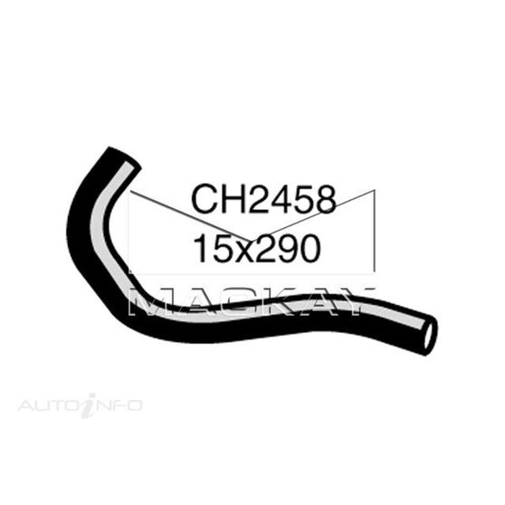 Heater Hose  - HOLDEN JACKAROO U8 - 3.0L I4 Turbo DIESEL - Manual & Auto, , scaau_hi-res