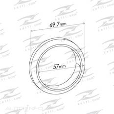 2 1/4' GASKET WIRE MICA, , scaau_hi-res