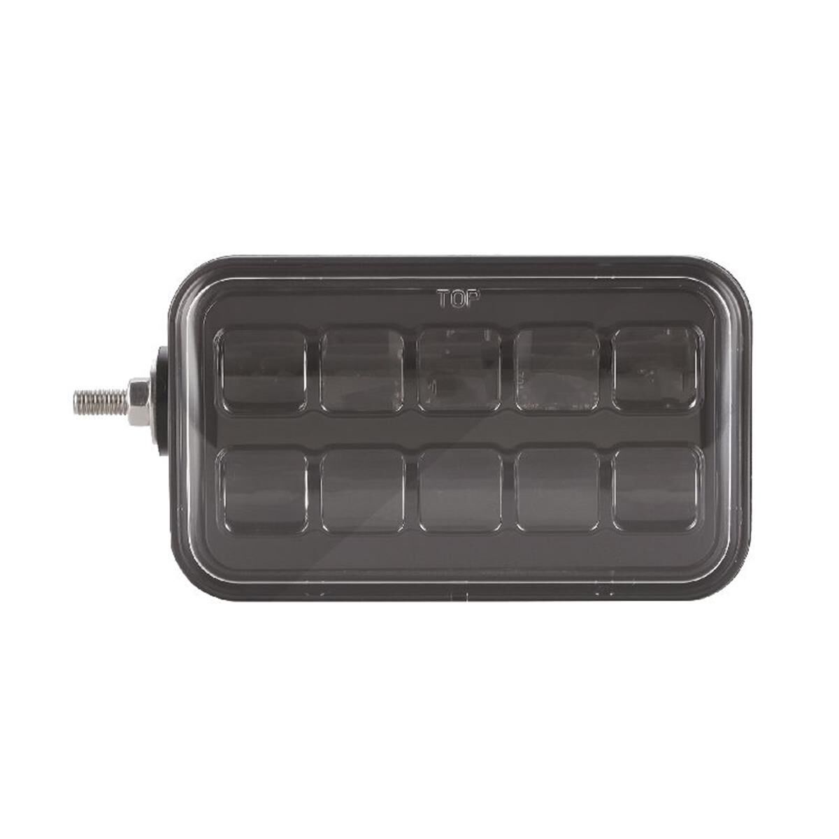 LED RECTGL WORKLAMP FLOOD BEAM100 Deg 9-36V 60W 10 LEDs BLKHSNG 5,600Lmns IP69K, , scaau_hi-res