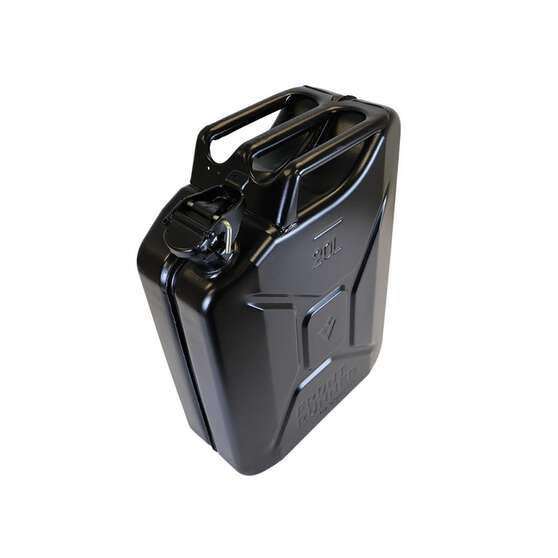 FRONT RUNNER 20L FUEL JERRY CAN - BLACK STEEL FINISH, , scaau_hi-res