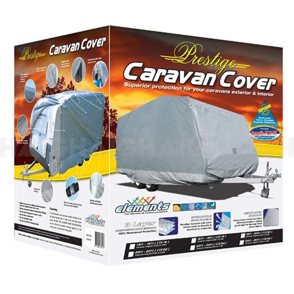 Prestige Triple Layered Roof 100 Waterproof Caravan Cover CCV26 Supercheap Auto