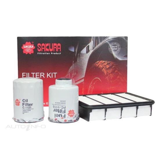 FILTER KIT OIL AIR FUEL FORD, , scaau_hi-res