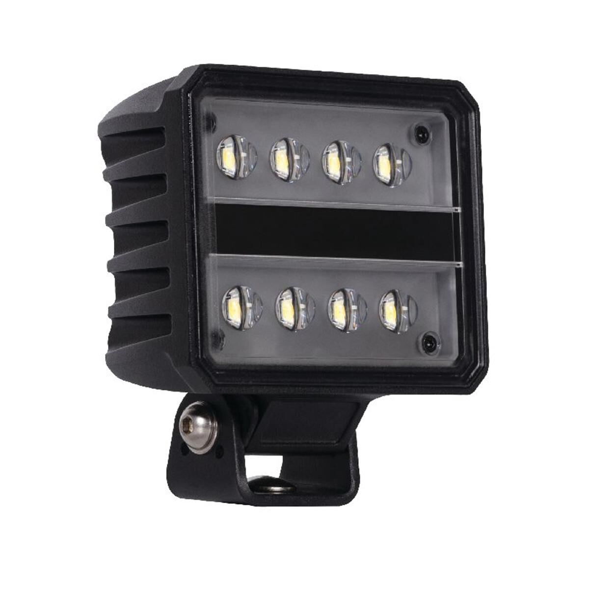 LED RECTGL WORKLAMP FLOOD BEAM80 Deg 9-36V 40W 8 LEDs BLKHSNG 4,100Lmns IP69K, , scaau_hi-res