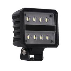 LED RECTGL WORKLAMP FLOOD BEAM80 Deg 9-36V 40W 8 LEDs BLKHSNG 4,100Lmns IP69K, , scaau_hi-res