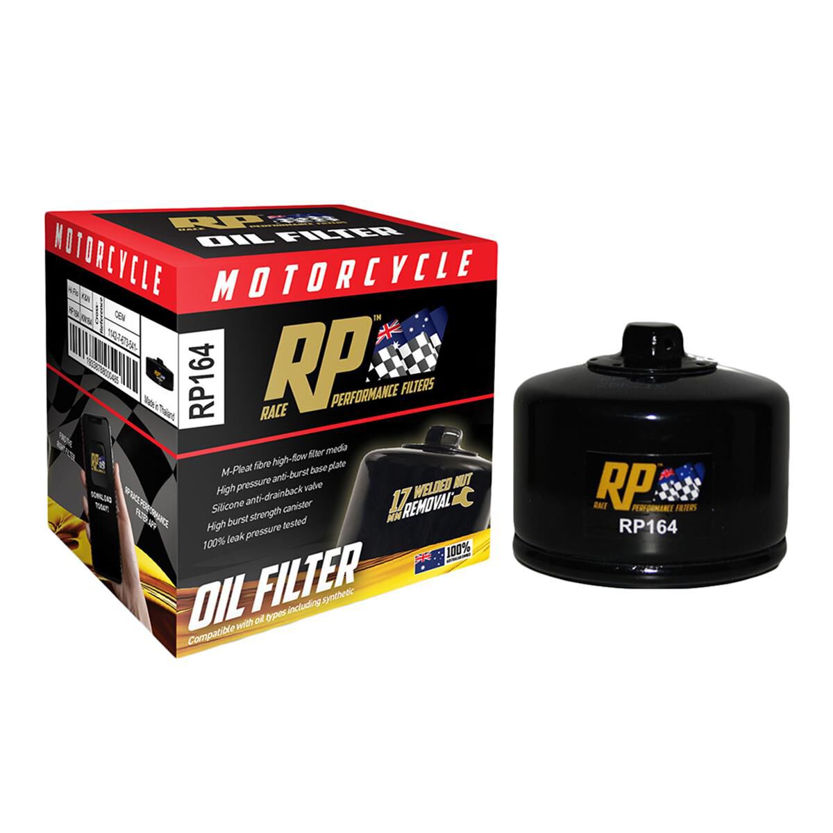 BIKE OIL FILTER RP164, , scaau_hi-res