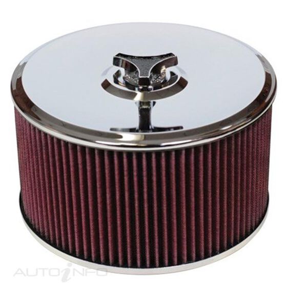 A/FORCE COTTON FILTER 9IN DIA ASSY HOLLEY 5IN H, , scaau_hi-res