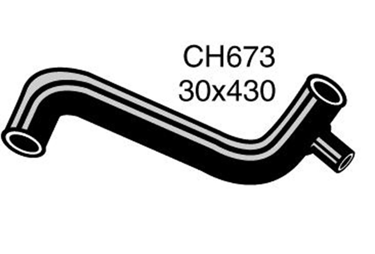 Radiator Lower Hose  - AUSTIN 1800 MK1,2,3 - 1.8L I4  PETROL - Manual & Auto, , scaau_hi-res