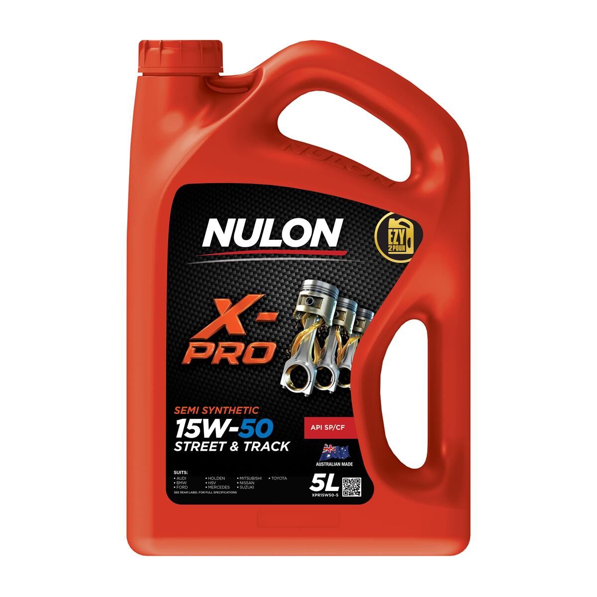 3x5L NULON X-PRO 15W-50 STREET & TRACK (3 X 5L CARTON), , scaau_hi-res
