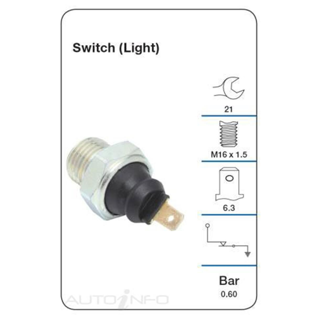 TRIDON OIL PRESSURE SWITCH (LIGHT), , scaau_hi-res