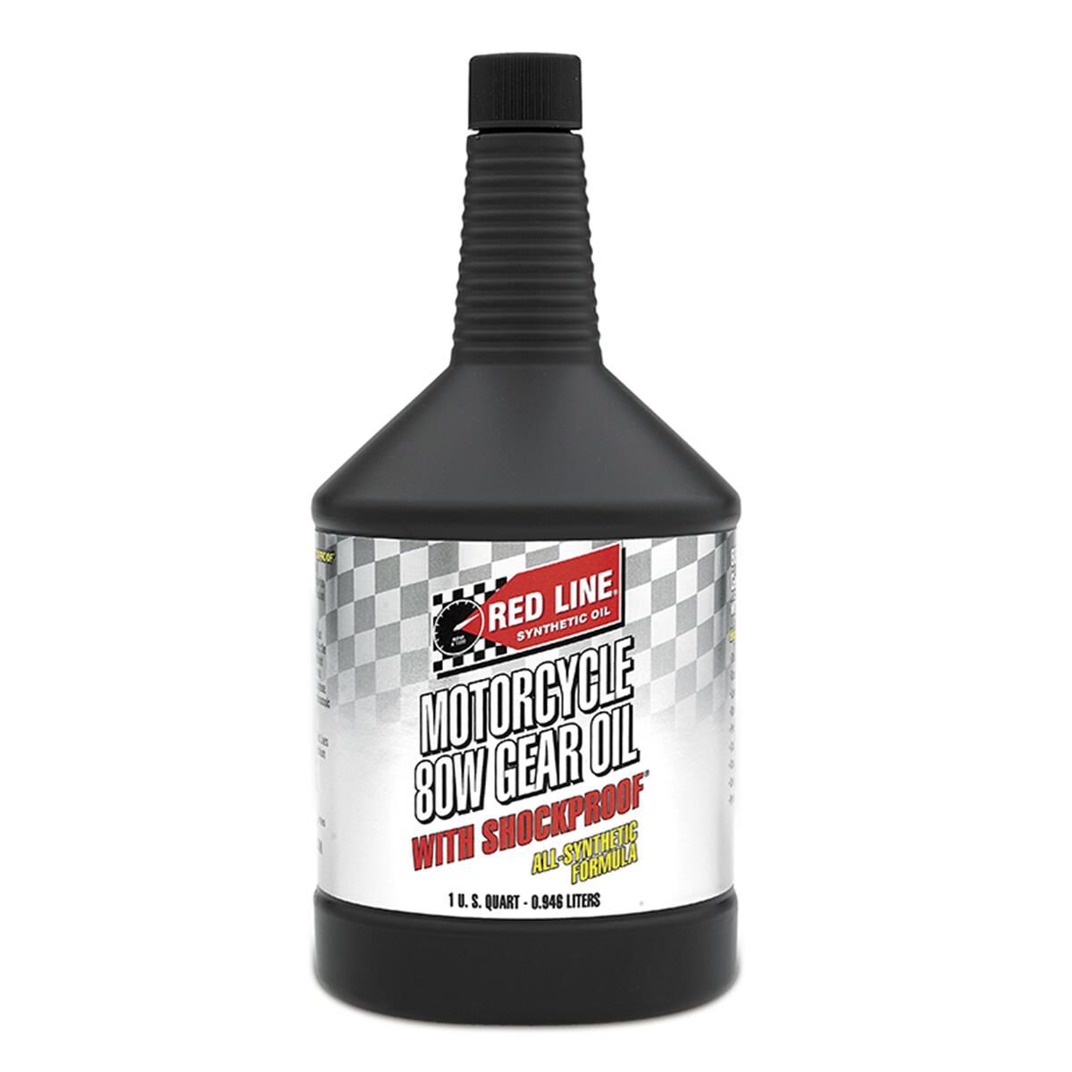REDLINE 80W MOTORCYCLE GEAR OIL, 1 QUART / 946ML, , scaau_hi-res