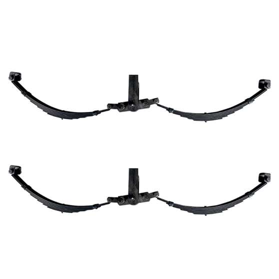 Sunrise Tandem Rocker Suspension Spring Complete Assembly - 6 Leaf (2500kg Pair), , scaau_hi-res