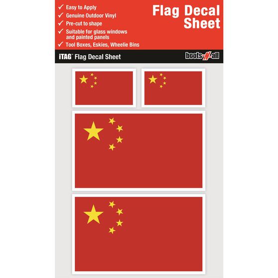 CHINA FLAG DECALS SHEET, , scaau_hi-res