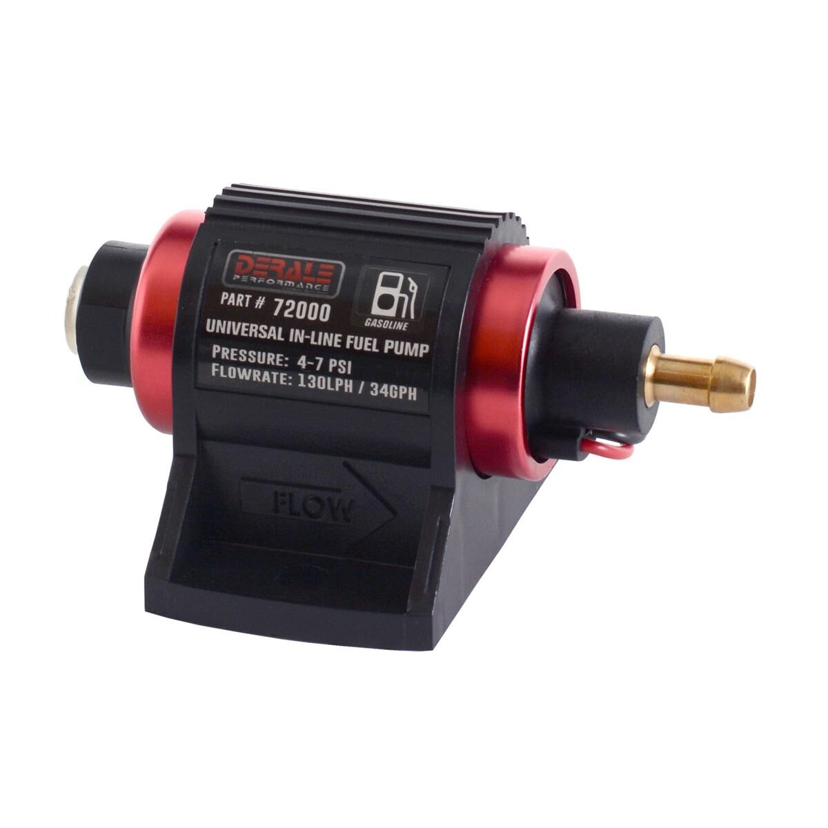 HP In-Line Fuel Pump-130LPH 4-7psi Gasoline, , scaau_hi-res