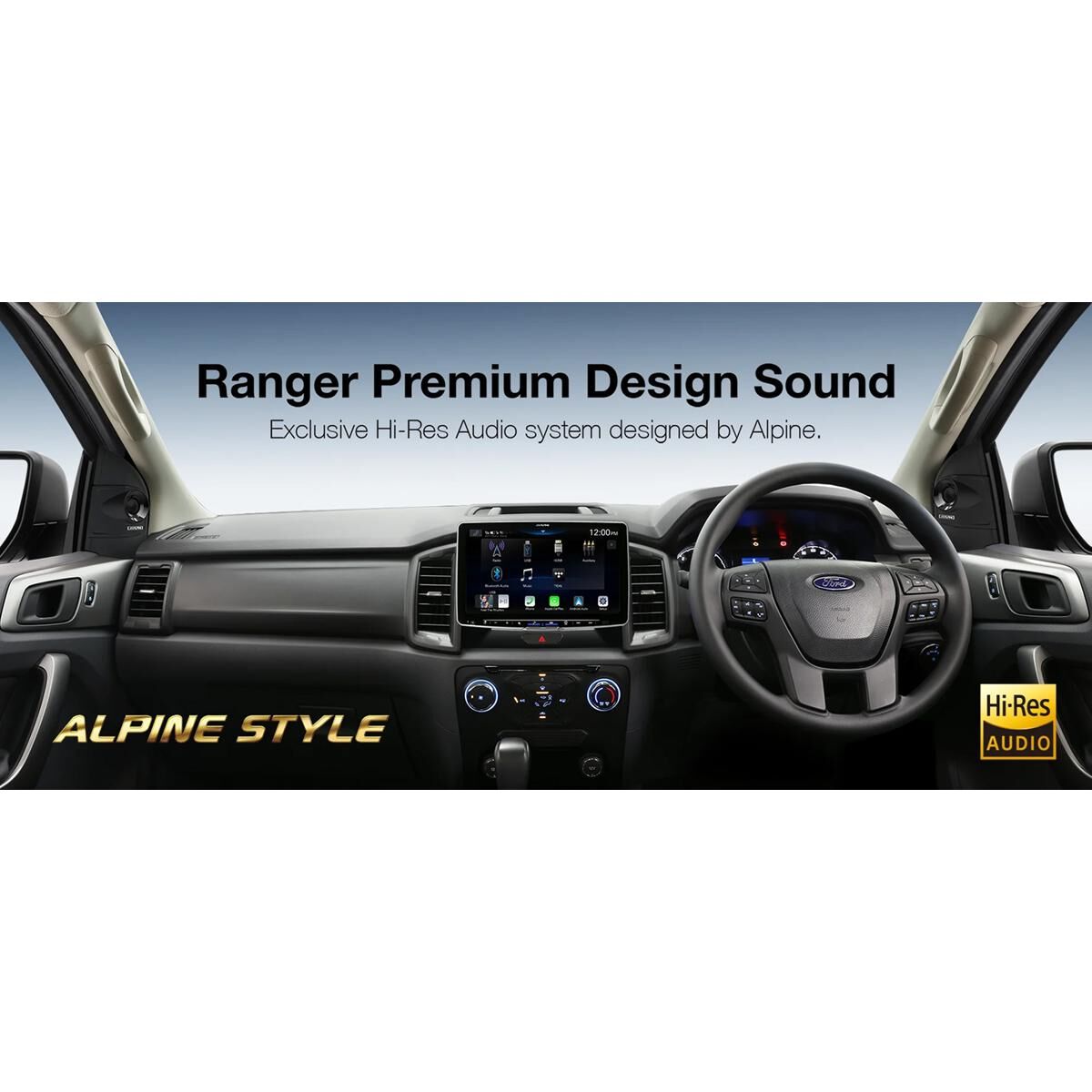 S-SERIES HI-RESOLUTION AUDIO FRONT AND REAR PREMIUM SPEAKER SYSTEM SUITABLE FOR FORD RANGER PX II/PX III, , scaau_hi-res