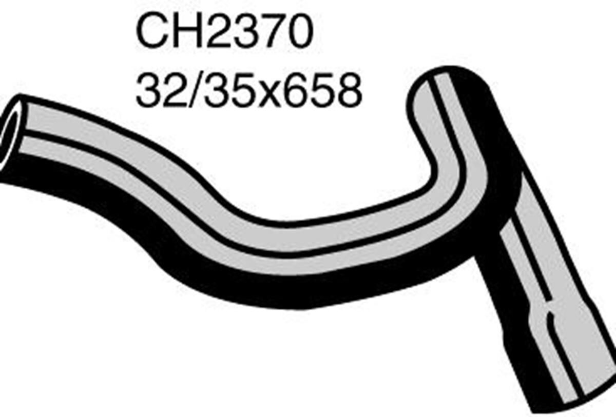 Radiator Lower Hose  - BMW 525i E34 - 2.5L I6  PETROL - Manual & Auto, , scaau_hi-res