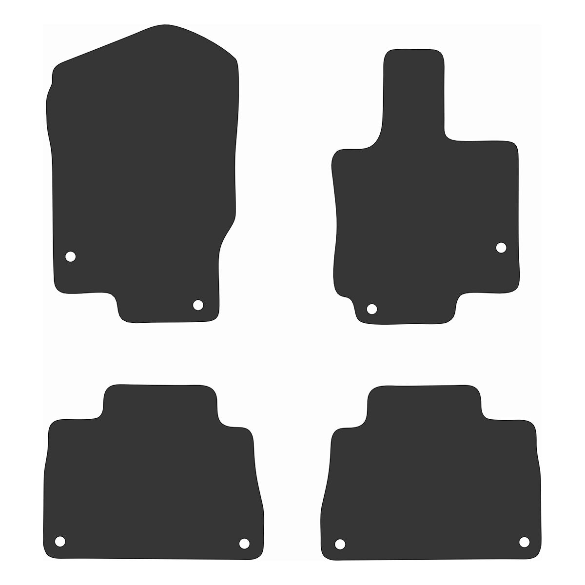 ECO CARPET CAR MATS FOR MERCEDES GLE COUPE (4TH GEN) 2019 ONWARDS, , scaau_hi-res