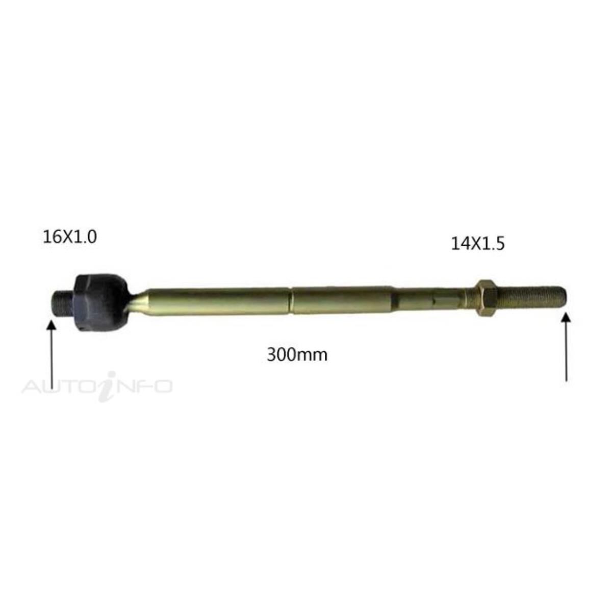 RACKEND NISSAN N16&XTRIAL 16MM, , scaau_hi-res