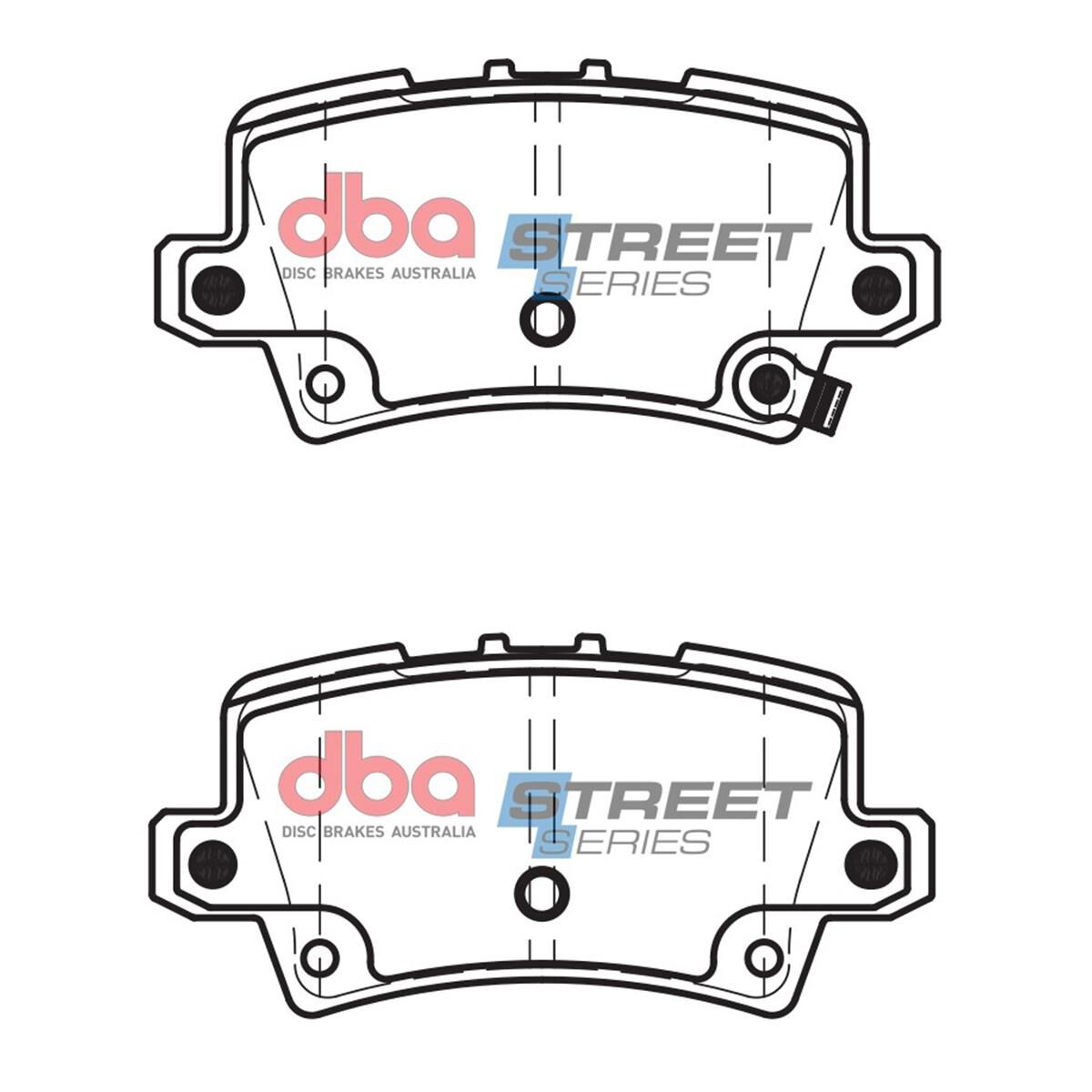 DBA SS STREET SERIES BRAKE PADS [ Honda Civic / 2007-> R ], , scaau_hi-res