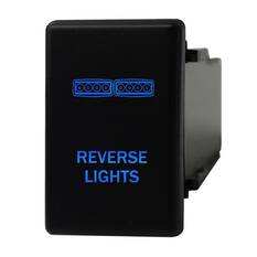 SWITCH PUSH BUTTON ON / OFF OE RPL 12V REVERSE LIGHTS BLUE ILLUM DMAX & COLORADO, , scaau_hi-res