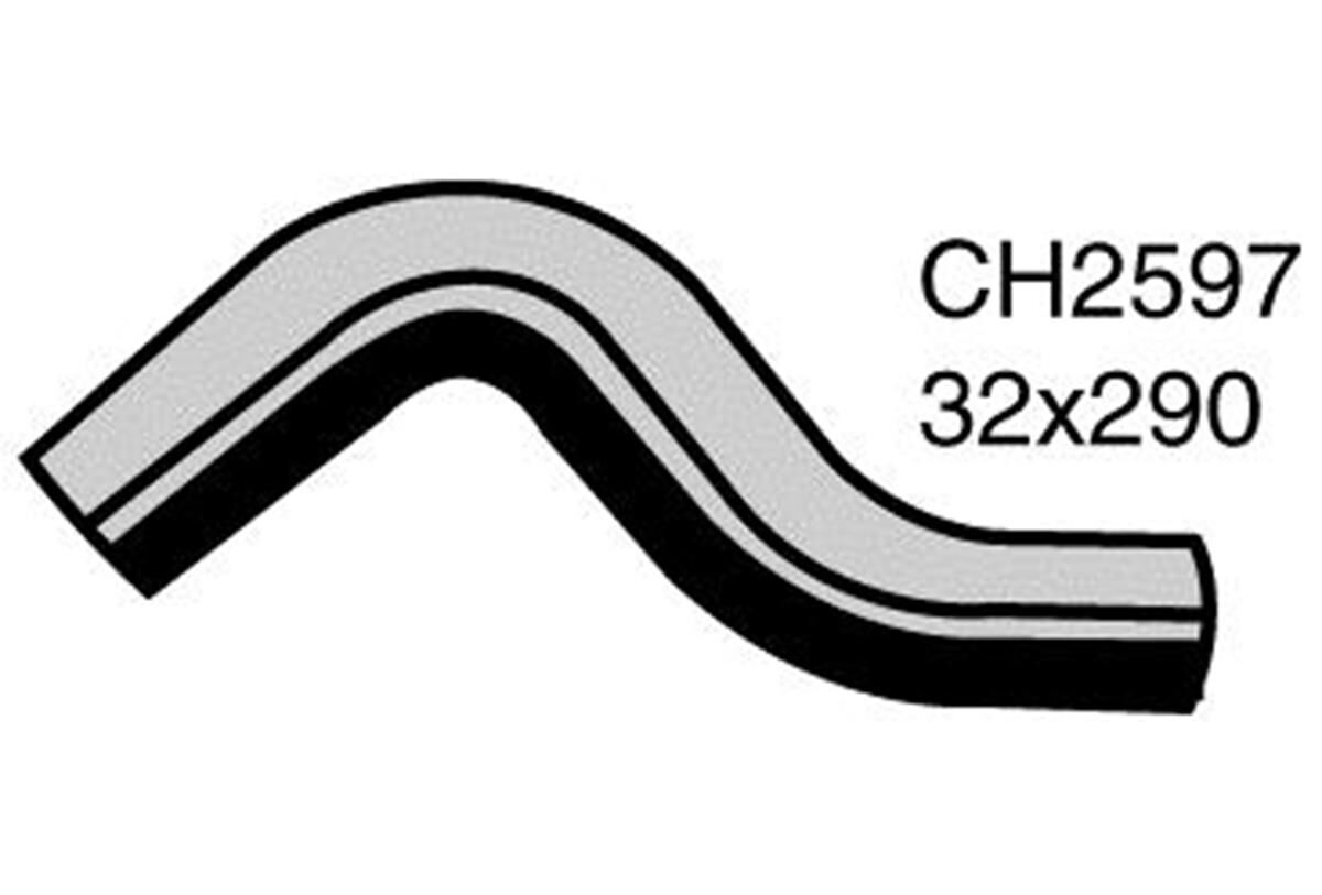 Radiator Upper Hose  - DAEWOO LEGANZA . - 2.2L I4  PETROL - Manual & Auto, , scaau_hi-res