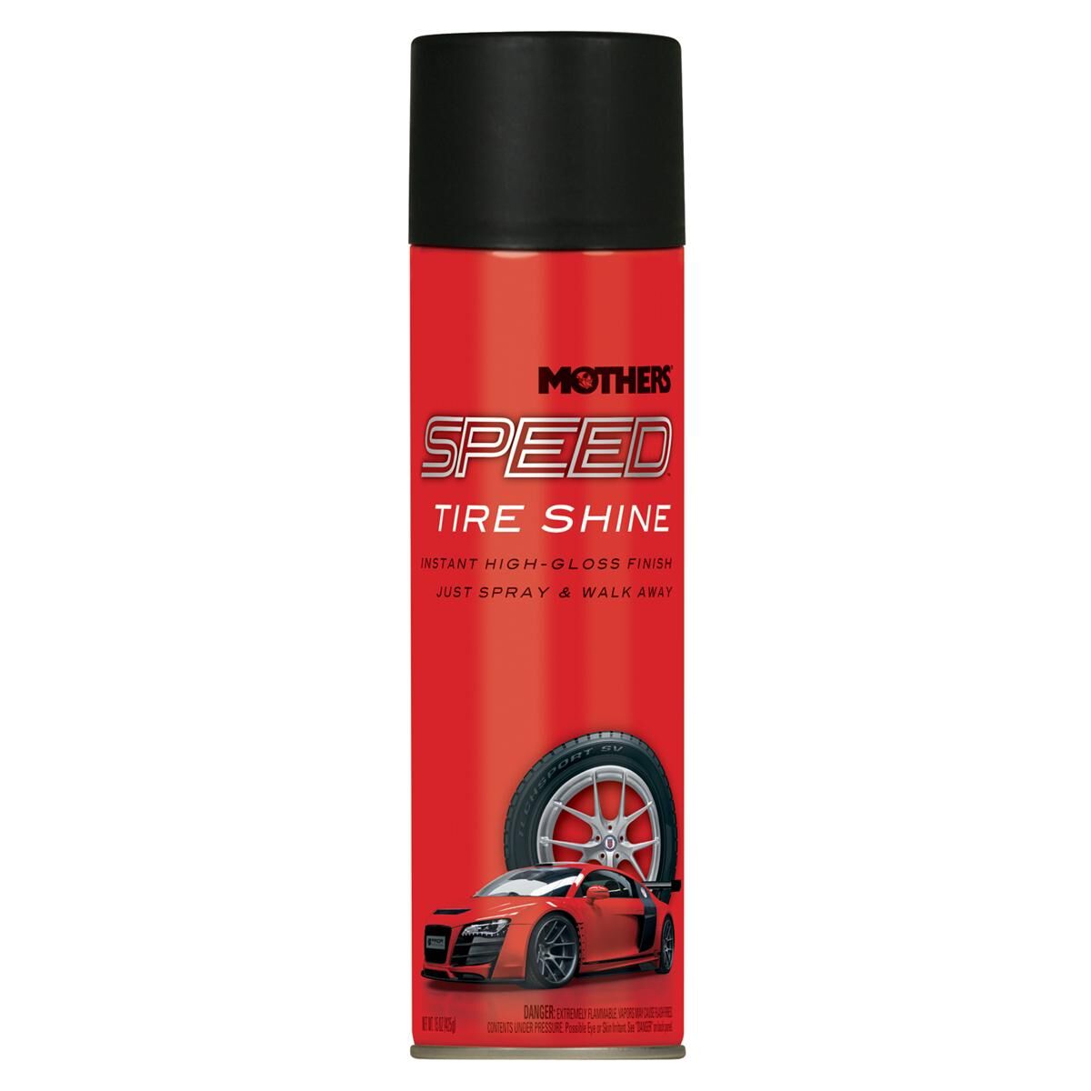 MOTHERS SPEED TIRE SHINE AEROSOL, , scaau_hi-res