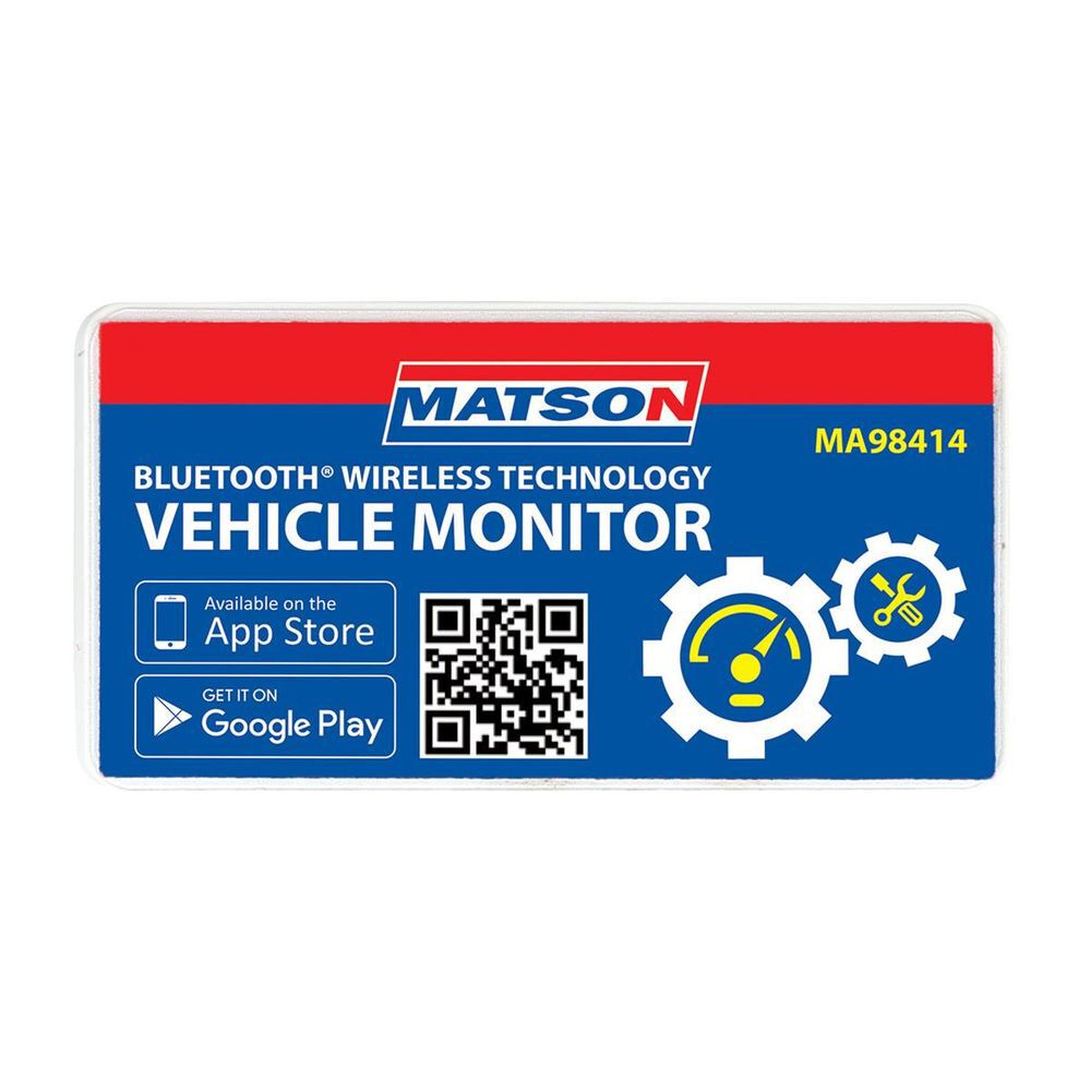 Matson OBD Vehicle Diagnostic Monitor, Bluetooth MA98414 Supercheap