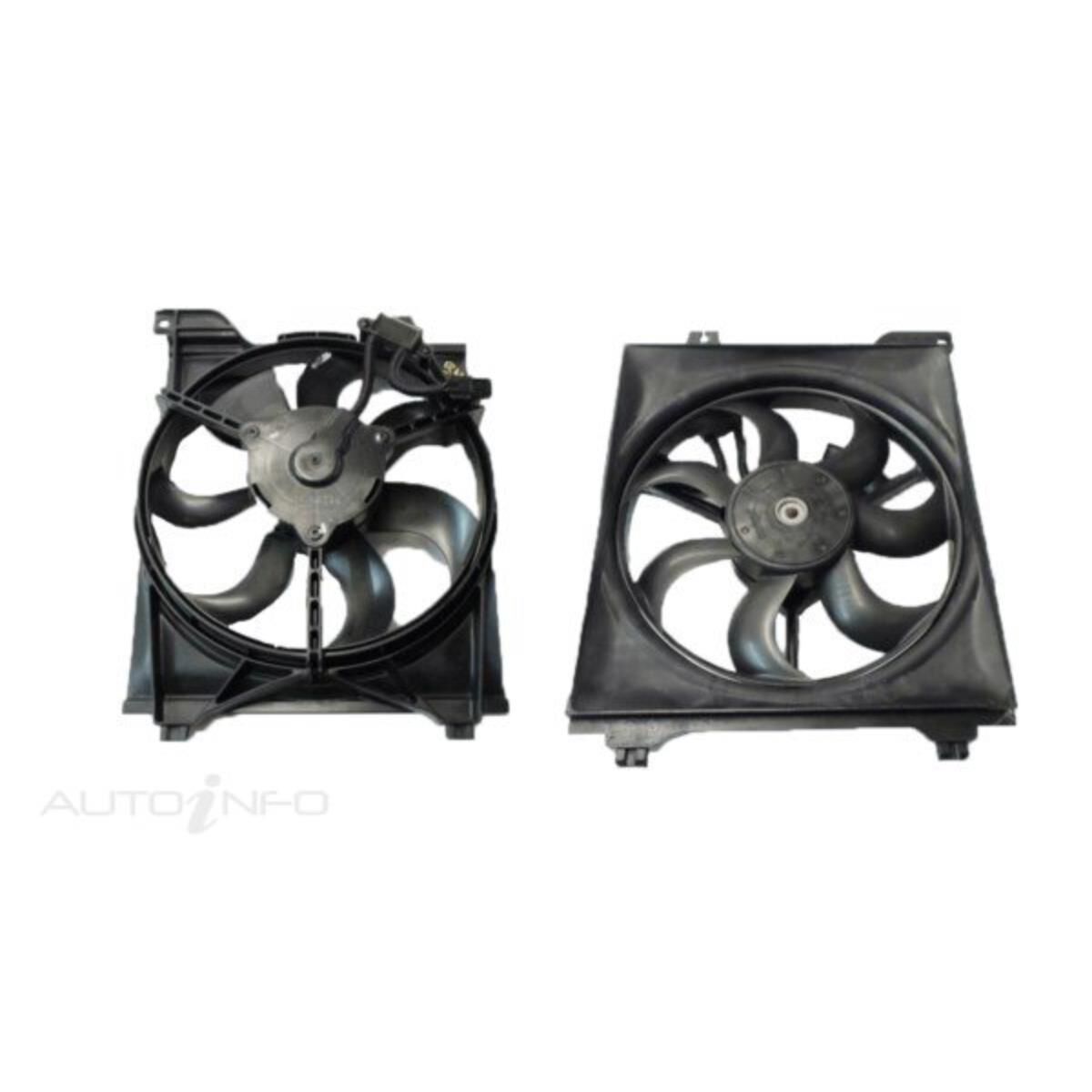 KIA RIO  JB  05/2005 ~ 07/2009  A/C CONDENSER FAN, , scaau_hi-res