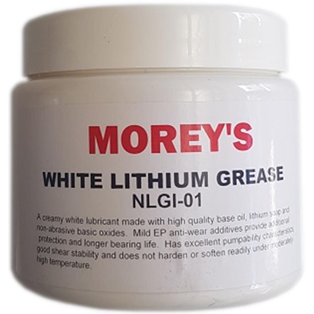 Morey Oil Poly White Grease Pot 500g, 430045W1 Supercheap Auto