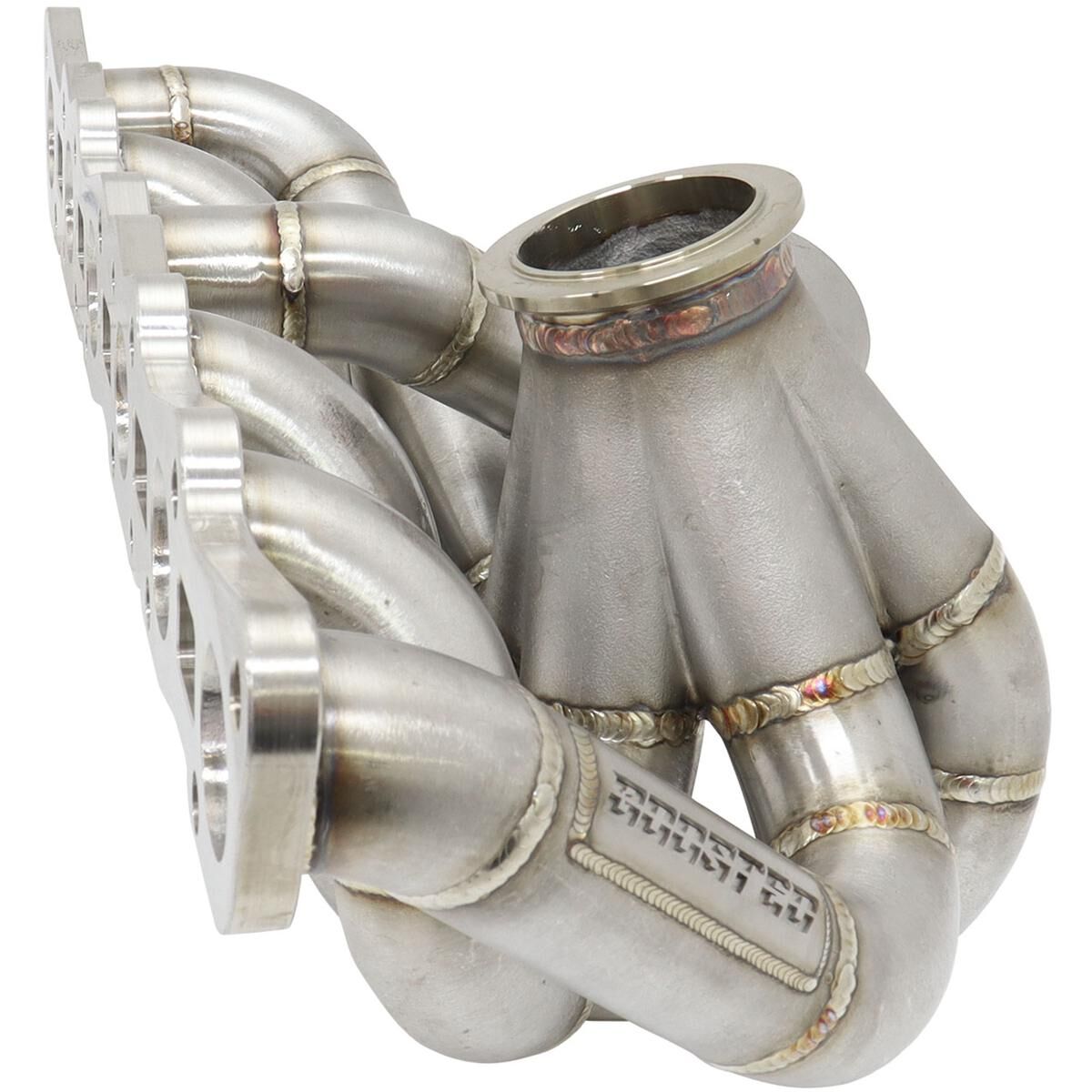 NISSAN RB25 RB26 GT30 VBAND S/S MANIFOLD TURBO HIGH MOUNT 50MM AEROFLOW - AF 8407-4000, , scaau_hi-res