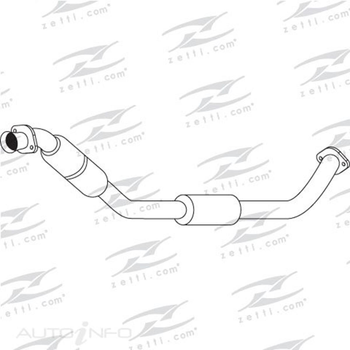 Redback Bolt On Catalytic Converter C7778 Supercheap Auto