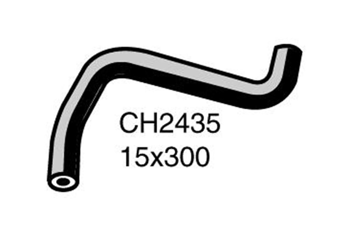 Heater Hose  - NISSAN PATROL GQ - 2.8L I6 Turbo DIESEL - Manual & Auto, , scaau_hi-res