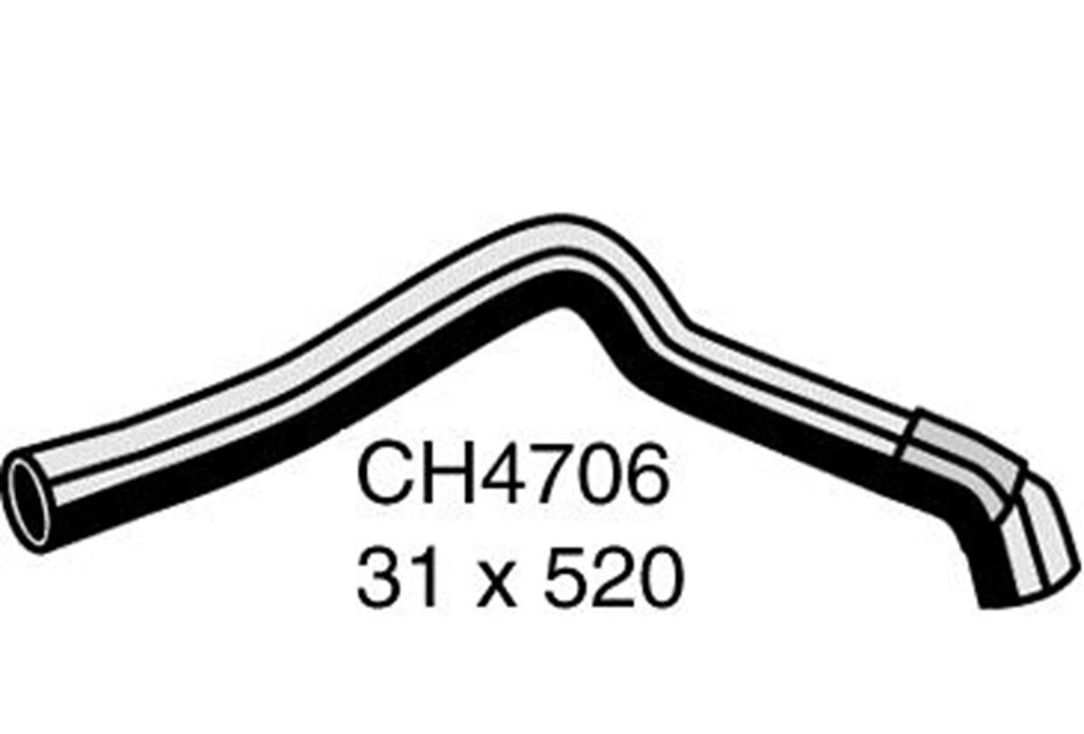 Radiator Upper Hose  - MINI COOPER S R53 - 1.6L I4 Supercharged PETROL - Auto, , scaau_hi-res