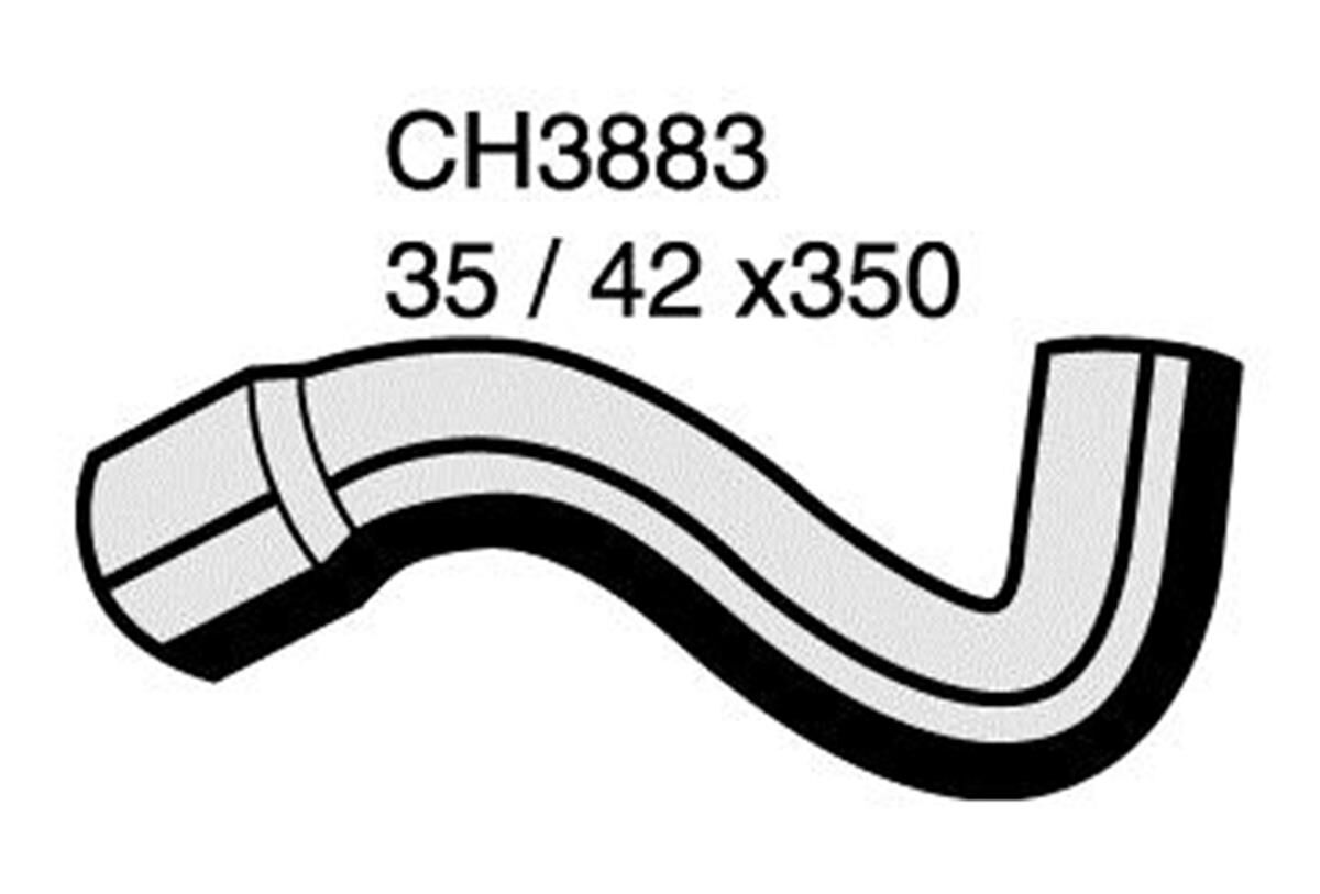Radiator Lower Hose  - SAAB 9-5 . - 2.3L I4 Turbo PETROL - Manual & Auto, , scaau_hi-res