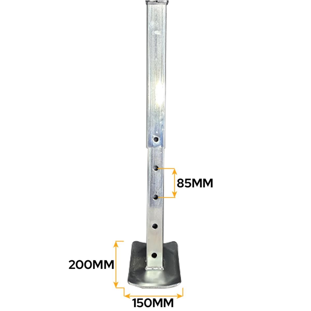 Sunrise Jack Stand Medium Duty 400mm Travel 7000Ibs Drop Pin, , scaau_hi-res