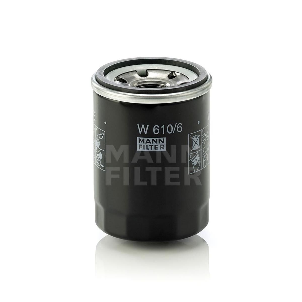 MANN Oil Filter W 610/6 Supercheap Auto