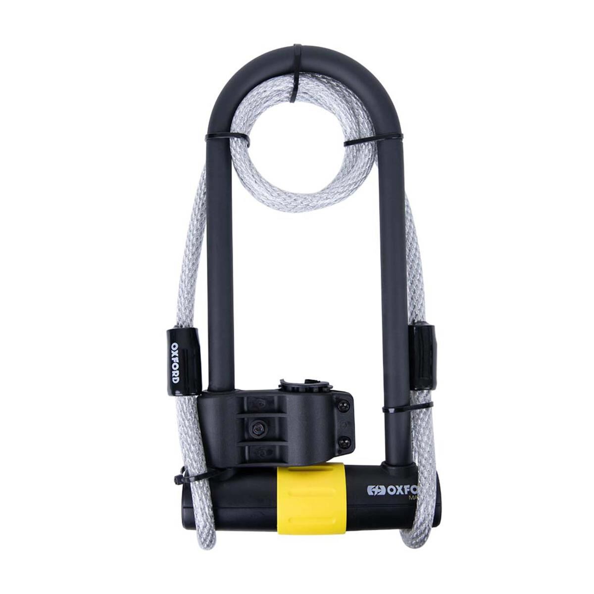 Oxford Magnum Duo ULock (315mm X 170mm) with Bracket & Cable OXLK225