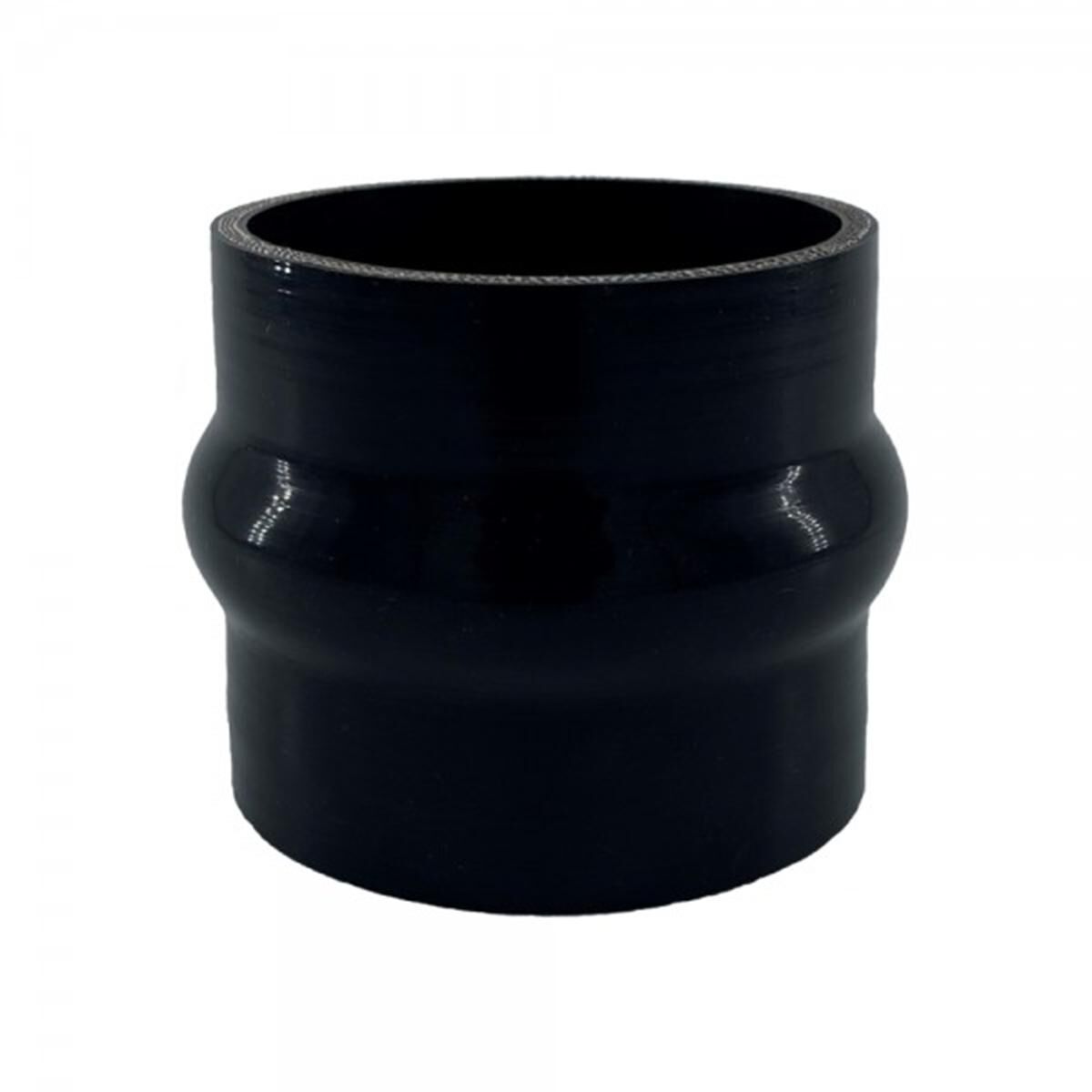 Silicone Hose Black Hump ID 3 Inch; Length 76mm; Wall Size 4.5mm, , scaau_hi-res