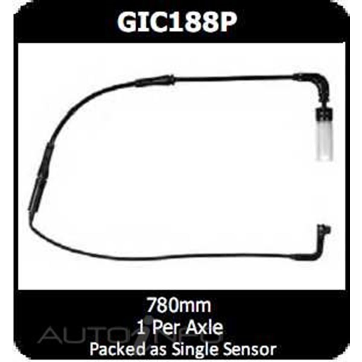 PTX DISC PAD WEAR SENSOR SINGLE, , scaau_hi-res