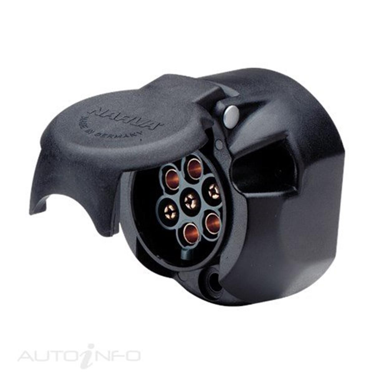 7PIN LGE RND PLASTIC SKT, , scaau_hi-res