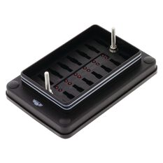 12 WAY FUSE BOX W/PROOF ATS BLADE FUSE 1 IN 12 OUT LED, , scaau_hi-res