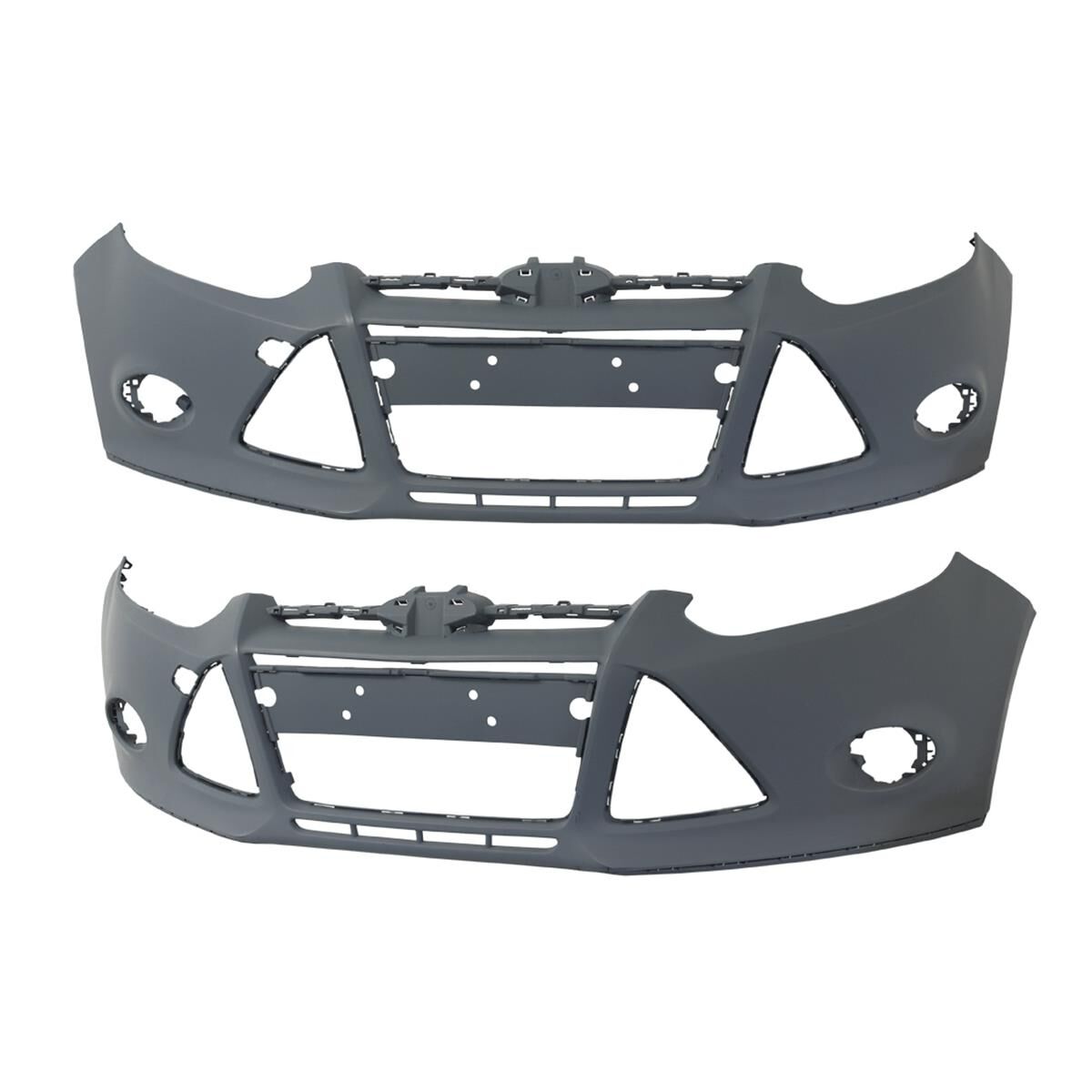FORD FOCUS  LW  04/2011 ~ 11/2014  FRONT BUMPER BAR COVER  NO JET WASHER & SENSOR HOLES, , scaau_hi-res