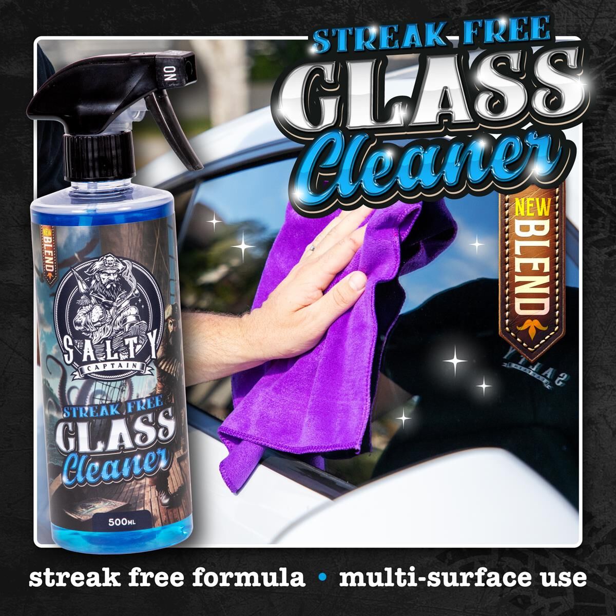 GLASS CLEANER 500ML, , scaau_hi-res