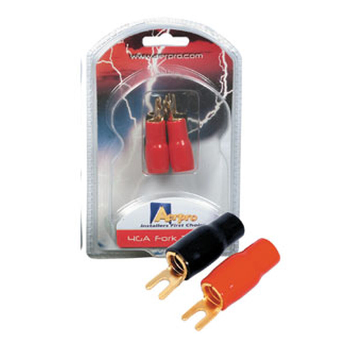 4 GA FORK TERMINAL 2 RED - 2 BLACK, , scaau_hi-res