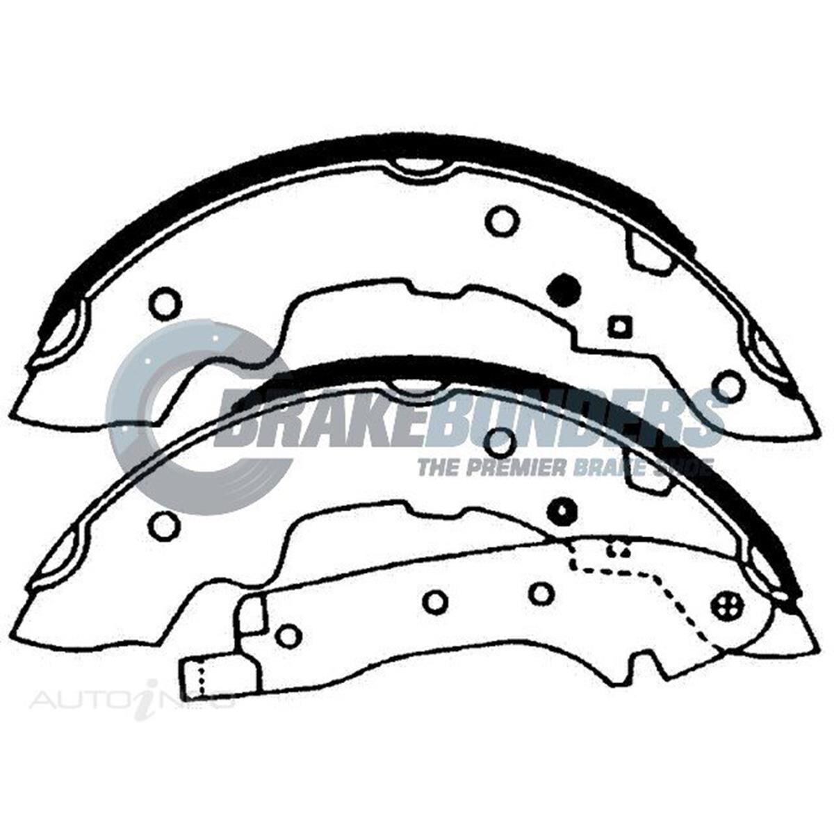 Special Bond Brake Shoes, , scaau_hi-res