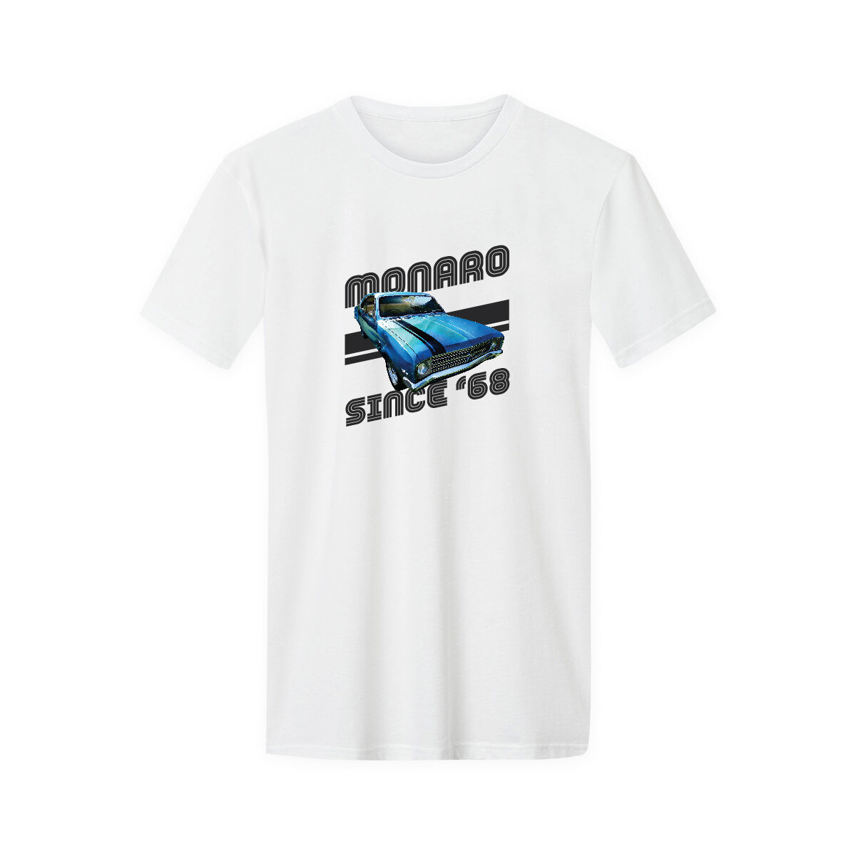 ADULT COTTON T-SHIRT-WHITE [MONARO SINCE'68] [S], , scaau_hi-res