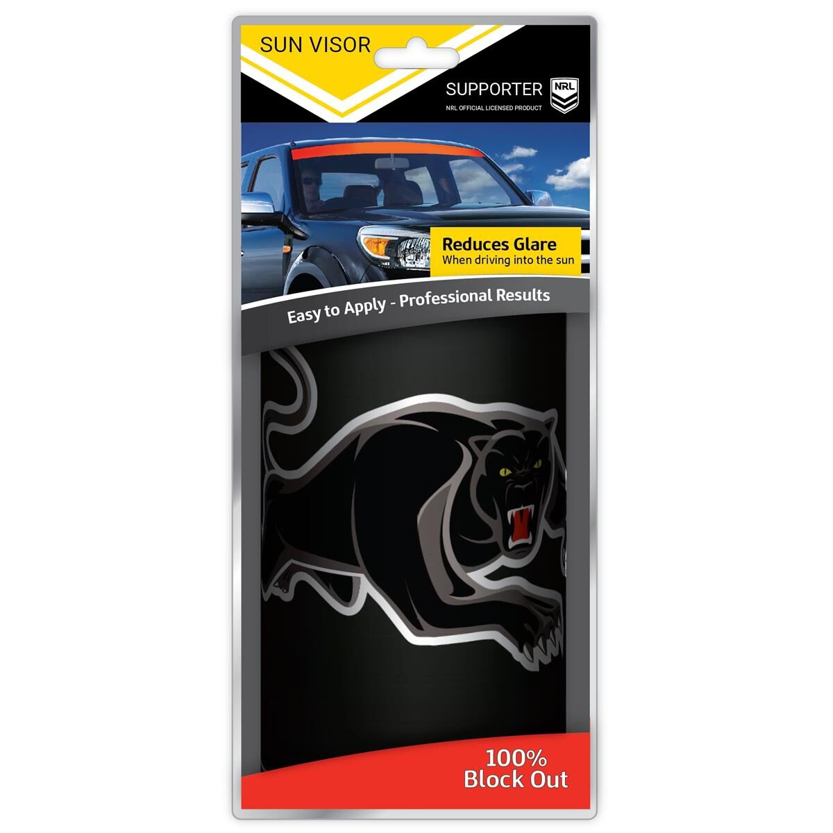 PANTHERS ITAG SUN VISOR RADIANT DESIGN, , scaau_hi-res