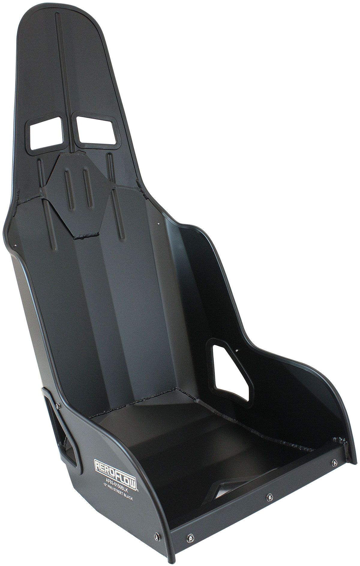 PRO STREET ALUMINIUM RACE SEAT15' HIP WIDTH BLACK FINISH, , scaau_hi-res