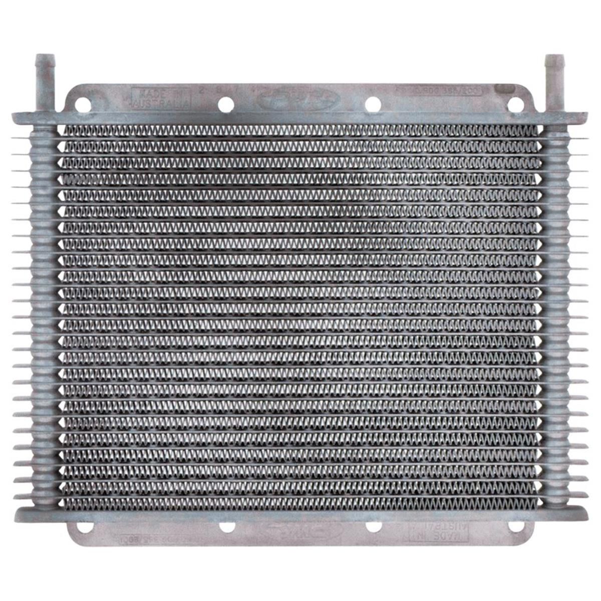 UNIVERSAL TRANSMISSION OIL COOLER 280X200X19 3/8 FITTINGS, , scaau_hi-res
