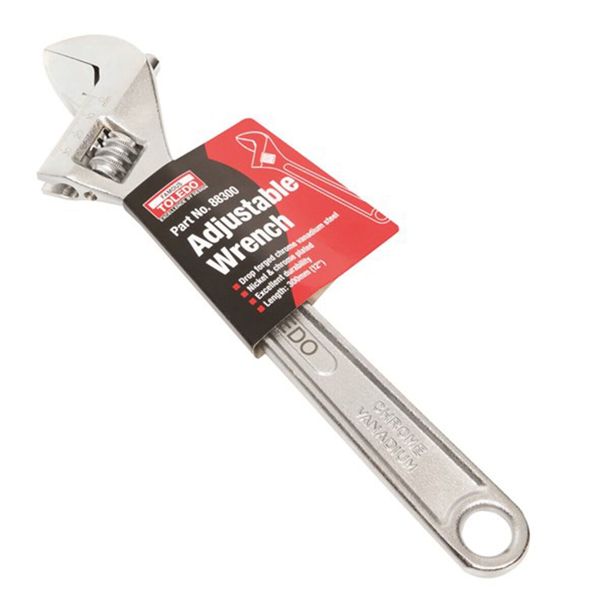 TOLEDO ADJUSTABLE WRENCH 600MM, , scaau_hi-res