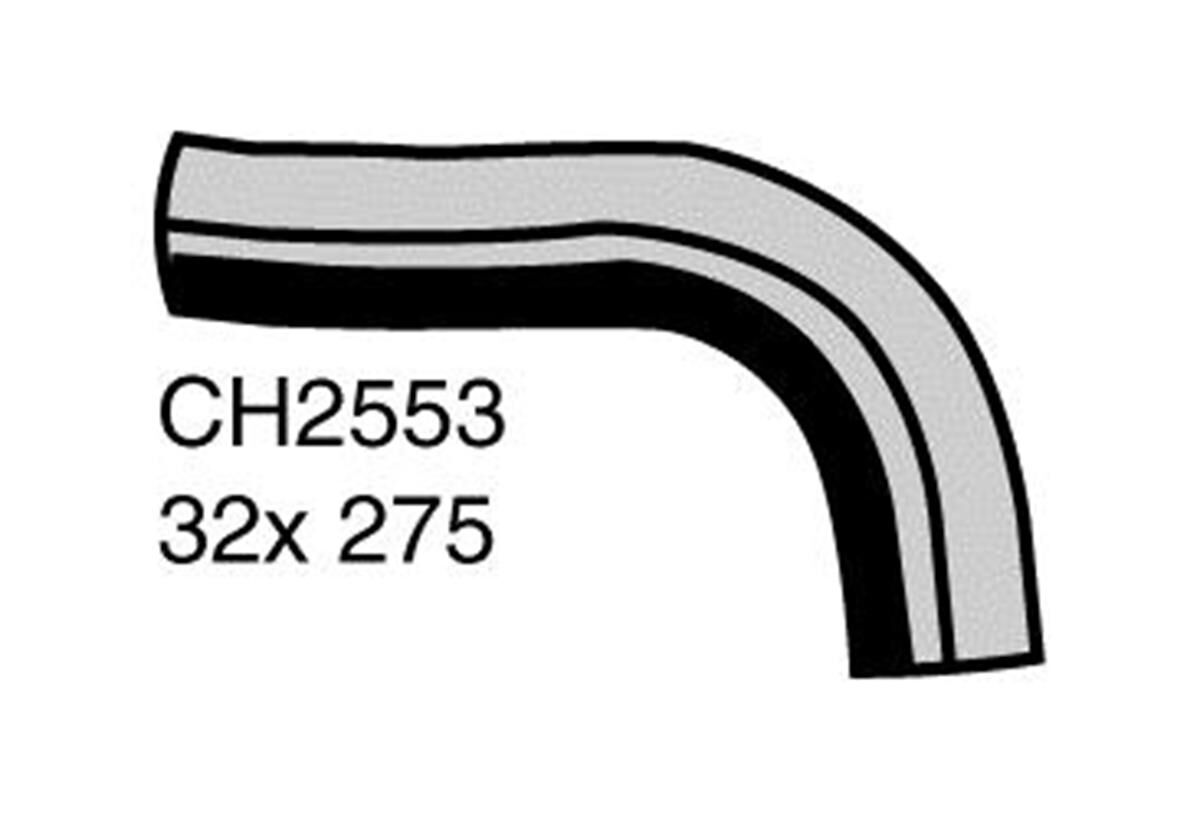 Radiator Lower Hose  - TOYOTA LANDCRUISER FJ80R - 4.0L I6  PETROL - Manual & Auto, , scaau_hi-res